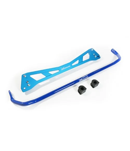 Hardrace 8856 Rear Sway Bar & Sub-frame Brace Set Honda Civic, Crx - 