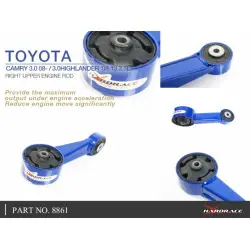 Hardrace 8861 Asta motore superiore destra Toyota Camry, Highlander - 