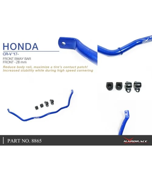 Hardrace 8865 Front Sway Bar Honda CR-V - 