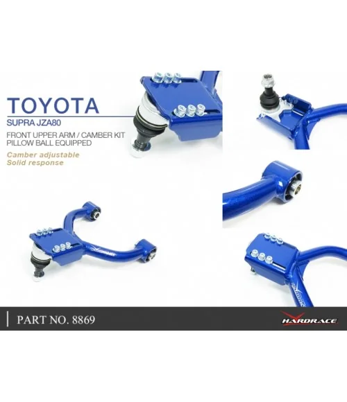 Hardrace 8869 Front Upper Arm / Camber Kit Lexus SC, Toyota Soarer, Supra - 