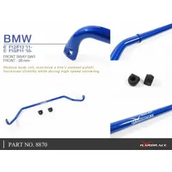 Hardrace 8870 Front Sway Bar Bmw 5 Series, 6 Series - 