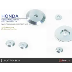 Rondella ammortizzatore posteriore rinforzata Hardrace 8876 Honda - 