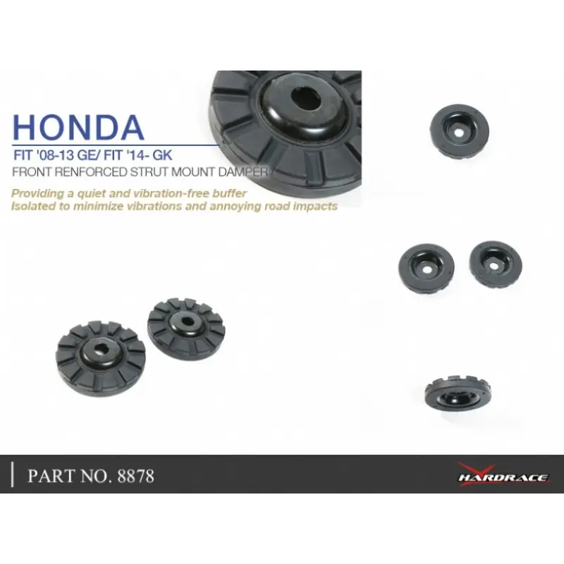 Hardrace 8878 Front Reinforced Strut Mount Damper Honda