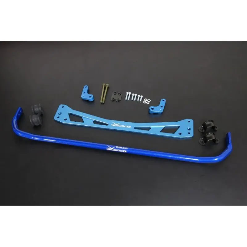 Barra stabilizzatrice posteriore Hardrace 8879 + set di supporto telaio ausiliario Honda Civic - Barra stabilizzatrice posteriore Hardrace 8879 + set di supporto telaio ausiliario Honda Civic -