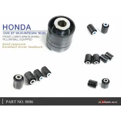 Boccola braccio inferiore anteriore Hardrace 8886 Honda Civic, Integra - 