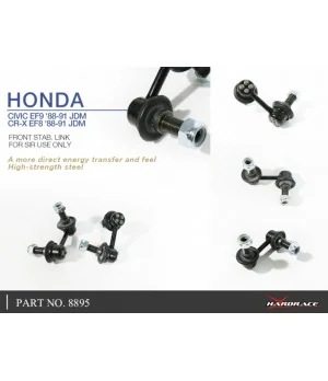 Hardrace 8895 Front Stab. Link Honda Accord, Civic - 