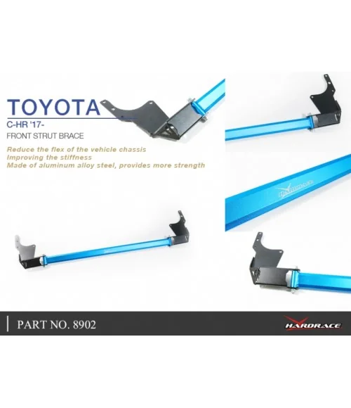 Hardrace 8902 Front Strut Brace Toyota C-HR - 