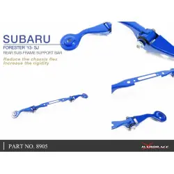 Hardrace 8905 Rear Sub-frame Support Bar Subaru Forester - 