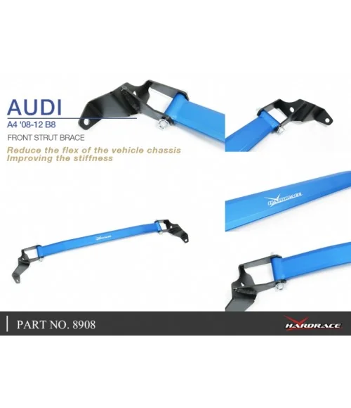 Hardrace 8908 Front Strut Brace Audi A4 - 