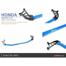 Hardrace 8918 Front Strut Brace Honda Civic - 