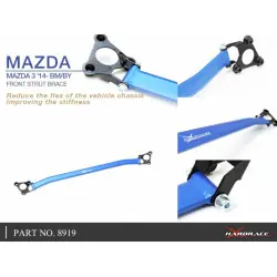 Barra stabilizzatrice anteriore Hardrace 8919 Mazda 3 - 