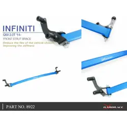 Hardrace 8922 Front Strut Brace Infiniti Q50, Nissan Skyline - 