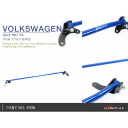 Hardrace 8926 Barra duomi anteriore Volkswagen Golf, Golf r - 