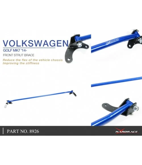 Hardrace 8926 Front Strut Brace Volkswagen Golf, Golf r - 