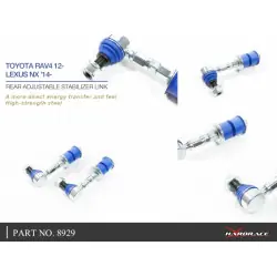 Barra stabilizzatrice posteriore regolabile Hardrace 8929 Lexus NX, Toyota RAV4 - 