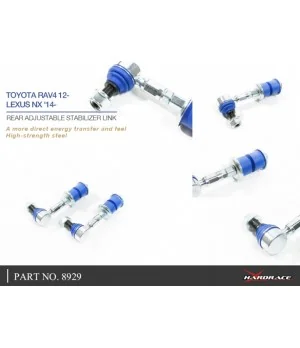 Barra stabilizzatrice posteriore regolabile Hardrace 8929 Lexus NX, Toyota RAV4 - 