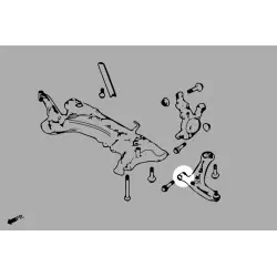 Hardrace 8930 Front Lower Arm - Front Bush Ford Fiesta - 