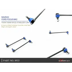Barra stabilizzatrice anteriore rinforzata Hardrace 8933 Ford, Mazda, Mini, Suzuki, Volvo - 