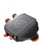 CSF Top Mount Charge Air Cooler Crinkle Black (8082) per BMW M4 F82 F83 - M3 F80 - M2 Competition F87