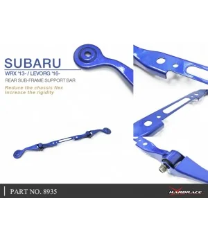 Hardrace 8935 Rear Sub-frame Support Bar Subaru Levorg, WRX - 