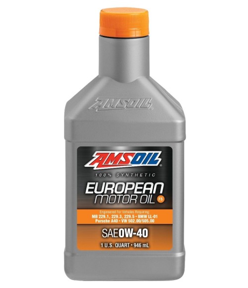 AMSOIL Synthetic European Motor Oil 0W-40 FS olio motore
