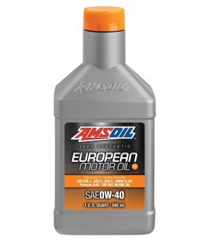 AMSOIL Synthetic European Motor Oil FS 0W-40
