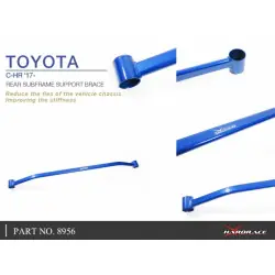 Supporto telaio ausiliario posteriore Hardrace 8956 Toyota C-HR - 