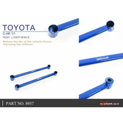 Hardrace 8957 Rear Lower Brace Toyota C-HR, Camry, Corolla/altis/auris - 