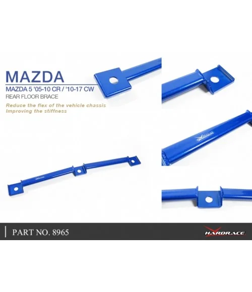 Hardrace 8965 Rear Floor Brace Mazda 5 - 
