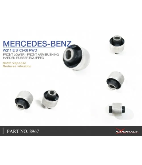 Hardrace 8967 Front Lower - Front Arm Bushing Mercedes-Benz E-class - 