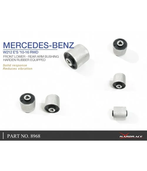 Hardrace 8968 Front Lower - Rear Arm Bushing Mercedes-Benz E-class - 