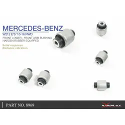 Hardrace 8969 anteriore inferiore - Boccola braccio anteriore Mercedes-Benz Classe E - 