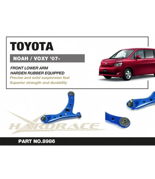 Braccio di controllo anteriore inferiore Hardrace 8986 Toyota NOAH - 