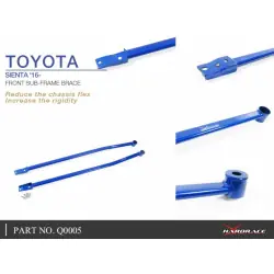 Hardrace Q0005 Front Sub-frame Brace Toyota Sienta - 