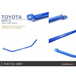 Hardrace Q0007 Rear Lower Brace Toyota Sienta - 