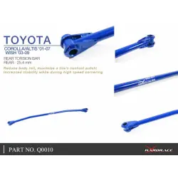 Hardrace Q0010 Rear Torsion Bar Toyota Corolla/altis/auris, Wish - 