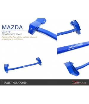 Hardrace Q0020 Front Lower Brace Mazda CX-3 - 