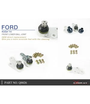 Giunto sferico anteriore inferiore Hardrace Q0026 Ford KUGA - 