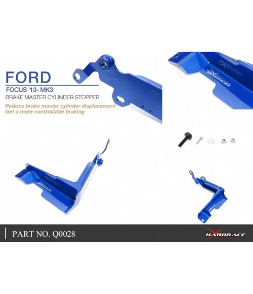 Hardrace Q0028 Brake Master Cylinder Stopper Ford Focus - 