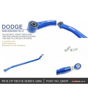 Hardrace Q0039 Front Track Bar-adjustable Dodge Ram - 