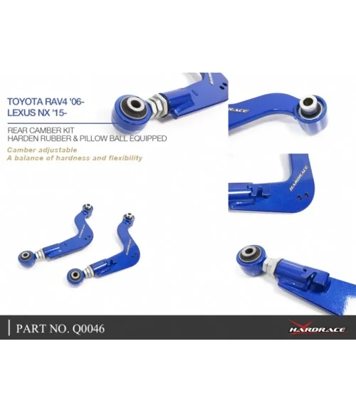 Hardrace Q0046 Rear Camber Kit Lexus NX, Toyota Harrier, RAV4 - 