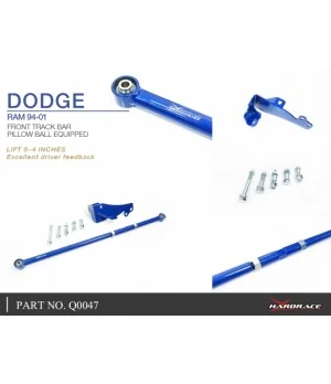 Hardrace Q0047 Front Track Bar Dodge Ram - 