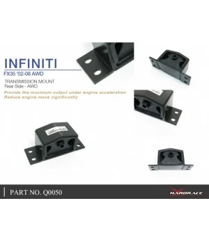 Hardrace Q0050 Harden Transmission Mount Infiniti Fx series - 