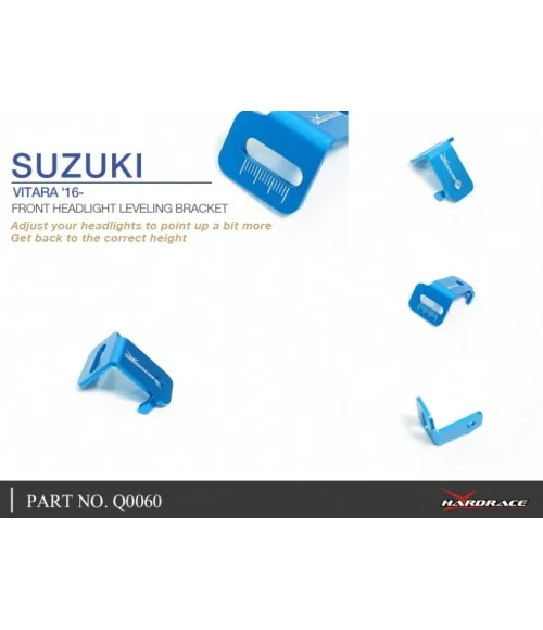 Hardrace Q0060 Front Headlight Leveling Bracket Suzuki SX4, Vitara - 