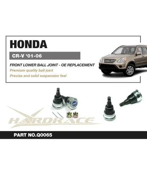 Hardrace Q0065 Front Lower Ball Joint Honda CR-V - 