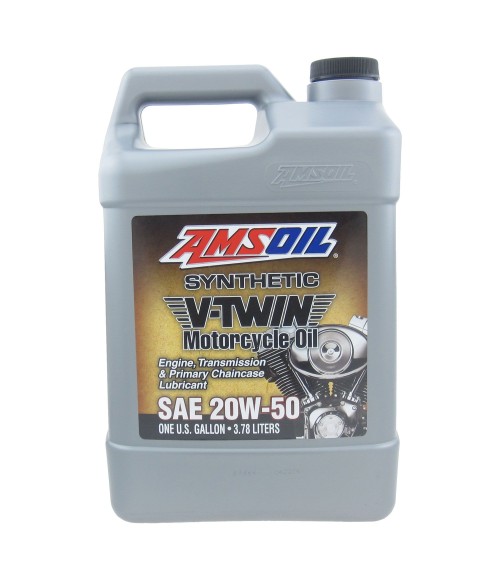 AMSOIL 20W-50 Synthetic olio moto (Harley, Buell, Aprilia, BMW, KTM, Triumph)