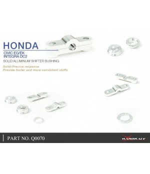 Boccola del cambio in alluminio pieno Hardrace Q0070 Honda Civic, Crx, Integra - 