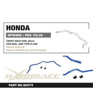 Hardrace Q0073 Front Sway Bar Honda Integra, Civic - 