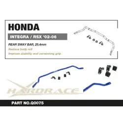 Hardrace Q0075 Rear Sway Bar Honda Integra - 
