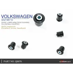 Hardrace Q0076 Front Lower Arm- Front Bushing Audi, Skoda, Volkswagen - 